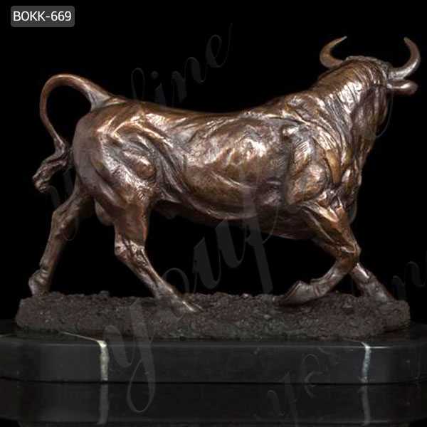 Life Size Bull Bronze Statue Outdoor Decoration for Sale