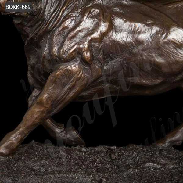 Life Size Bull Bronze Statue Outdoor Decoration
