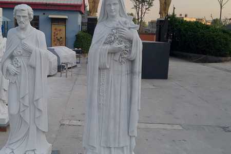 Customize Made Blessed Teresa of Calcutta Marble Statue for Our Sydney Client