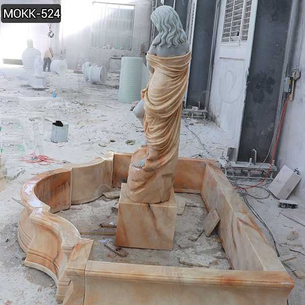 Outdoor Carving Female Statue Water Fountain for sale