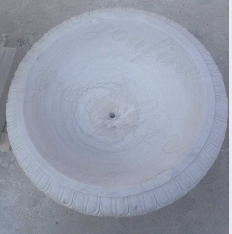 Round Marble Planter Pots for sales