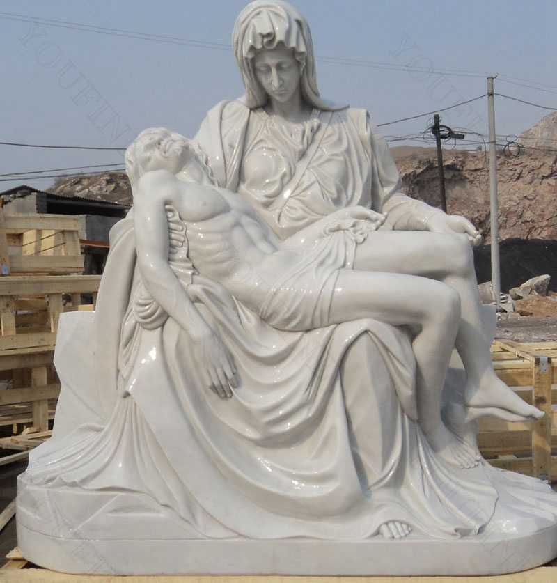 life size famous religious pieta statues for sales