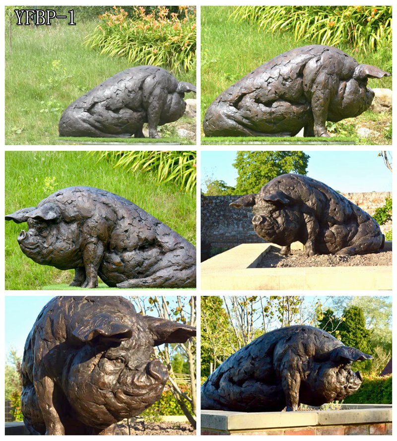 pig statues