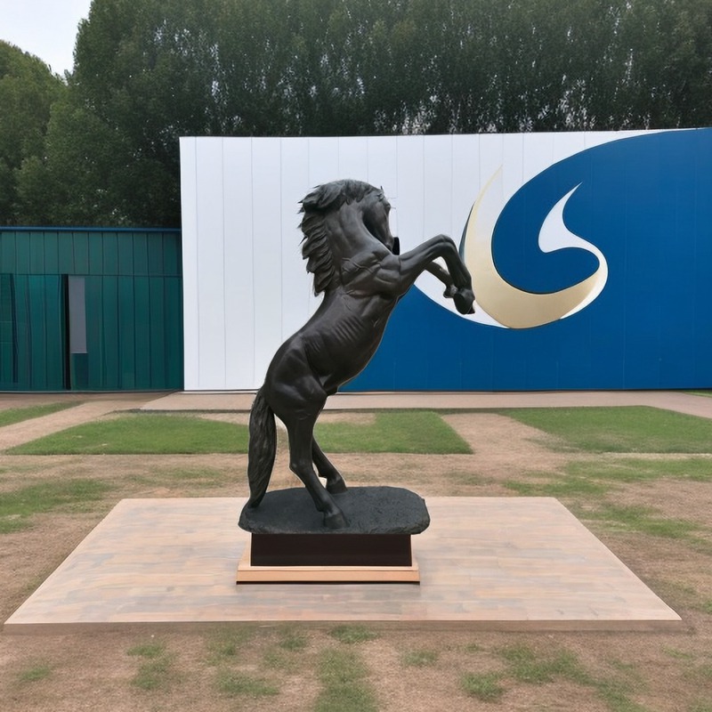 real size bronze horse statue