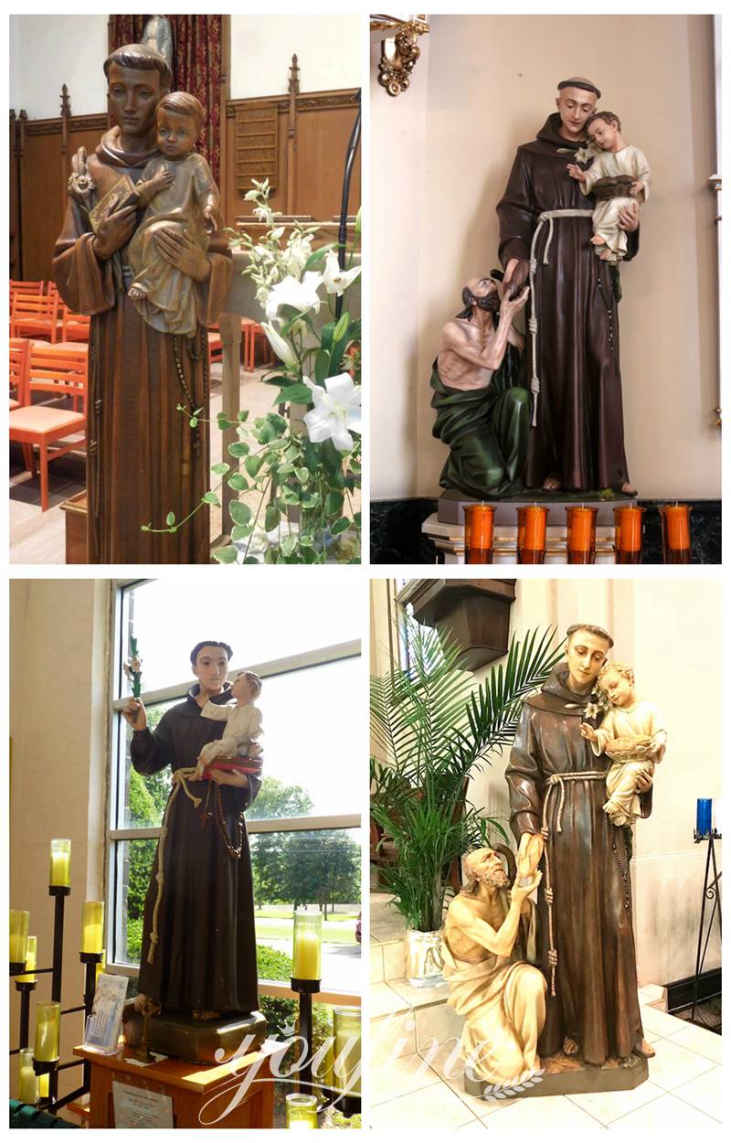 st anthony statue for sale-YouFine Sculpture