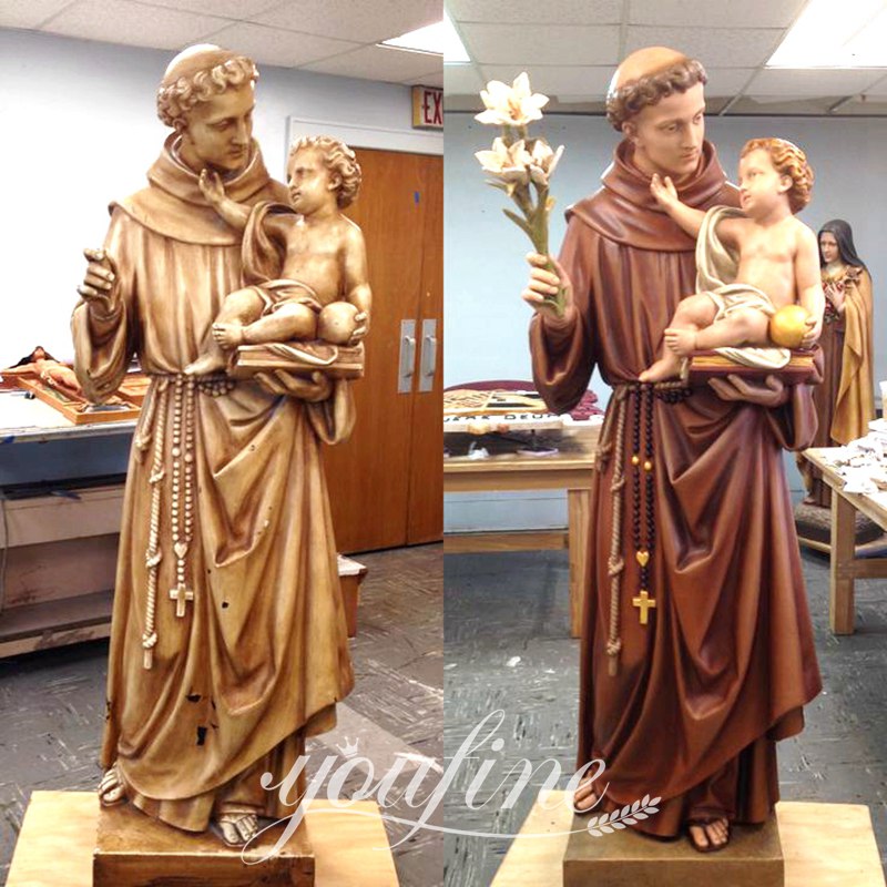 st anthony statue large-YouFine Sculpture