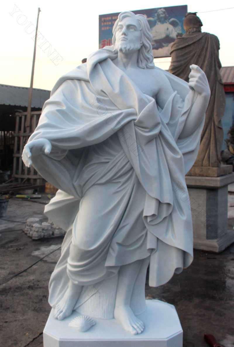 outdoor saint statues