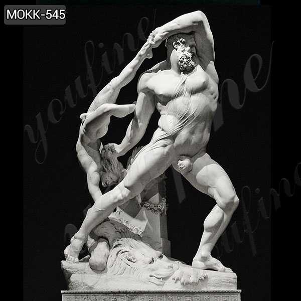 Antonio Canova Famous Art Marble Statue of Hercules and Lichas for sale