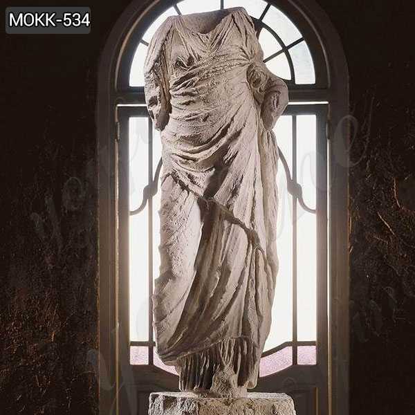 Classic Hand Carved Roman Torso Marble Statue Replica for sale
