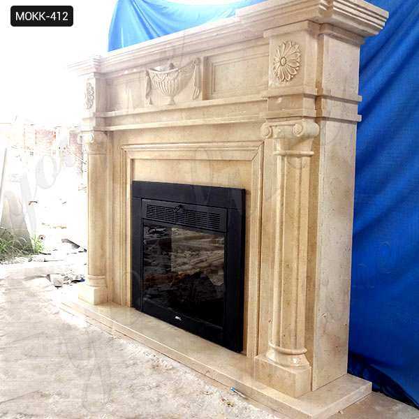 Contemporary Stone Fireplace Mantels and Surrounds Wholesale