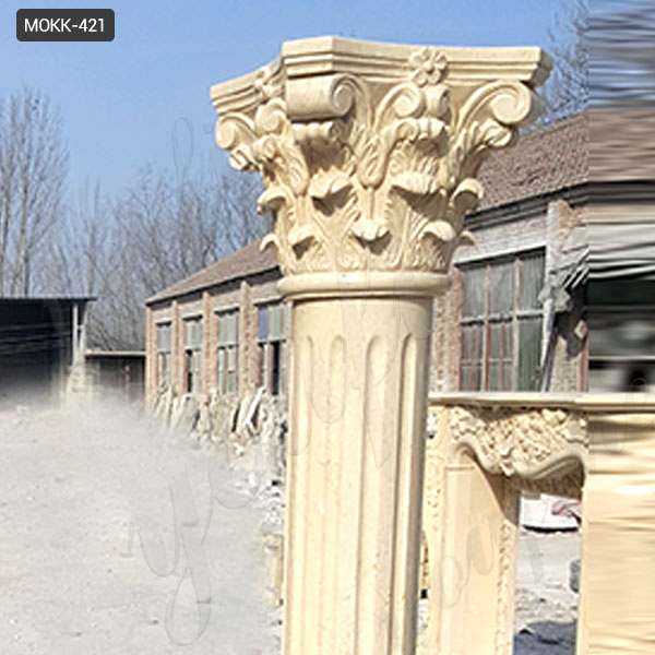 Decoration Roman Corinthian Marble Columns for Sale