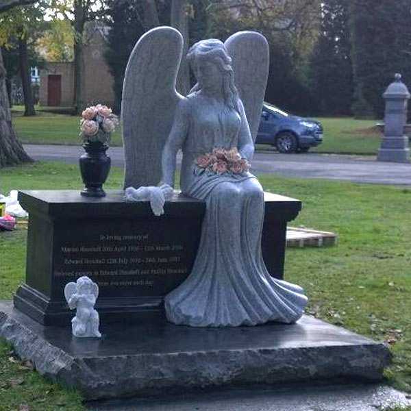 Black marble headstone outlet
