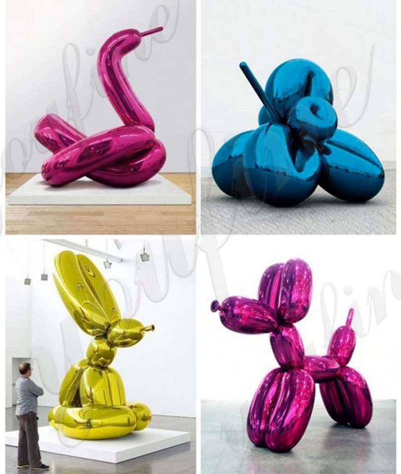 Distinctive Artist Jeff Koons and His Balloon Dog Sculptures