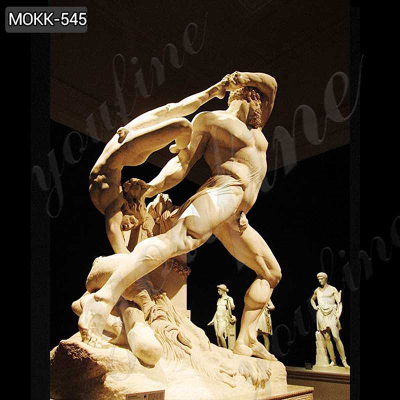 Famous Art Marble Statue of Hercules and Lichas