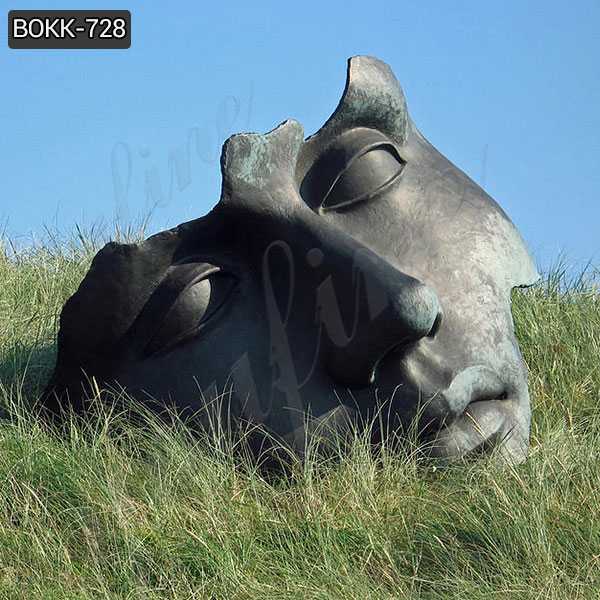 Famous Bronze Mitoraj Sculpture Bust Statue for Sale