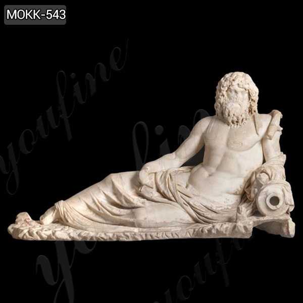 Famous Greek Ephesus God of the Rivers Oceanus Marble Statue