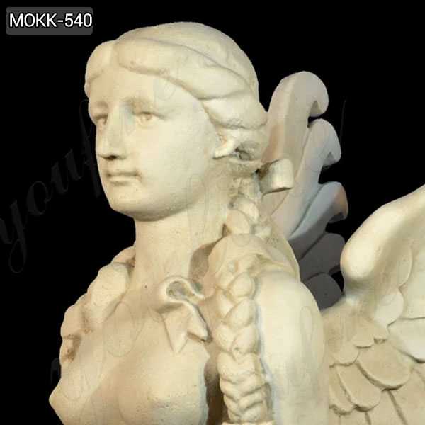 Greek Sphinx Marble Statue for Garden Decoration