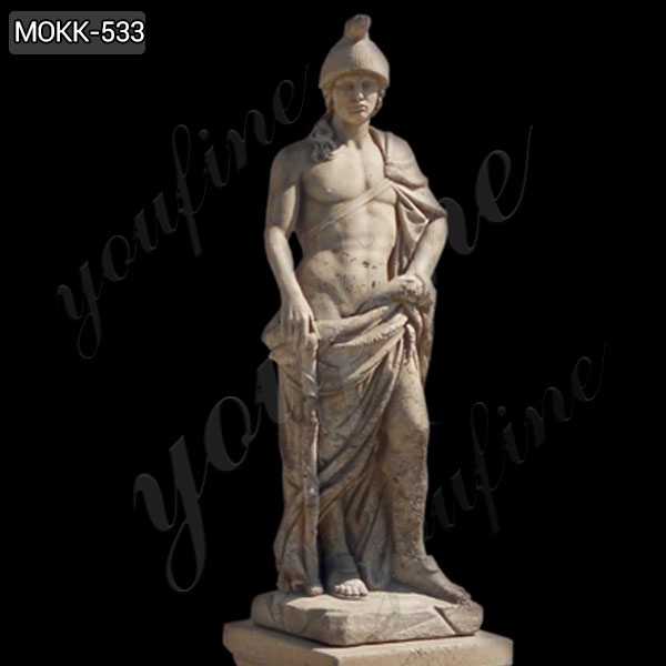 Handmade Famous Mars God of War Marble Statue Sculptures