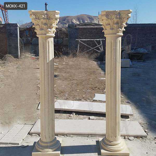 Interior Decoration Roman Corinthian Marble Columns for Sale