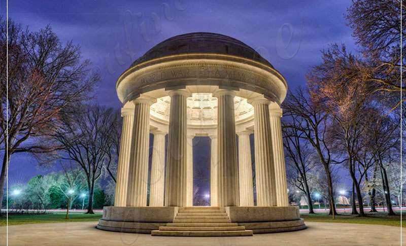 Large Luxury Marble Garden Gazebo from Factory Supply