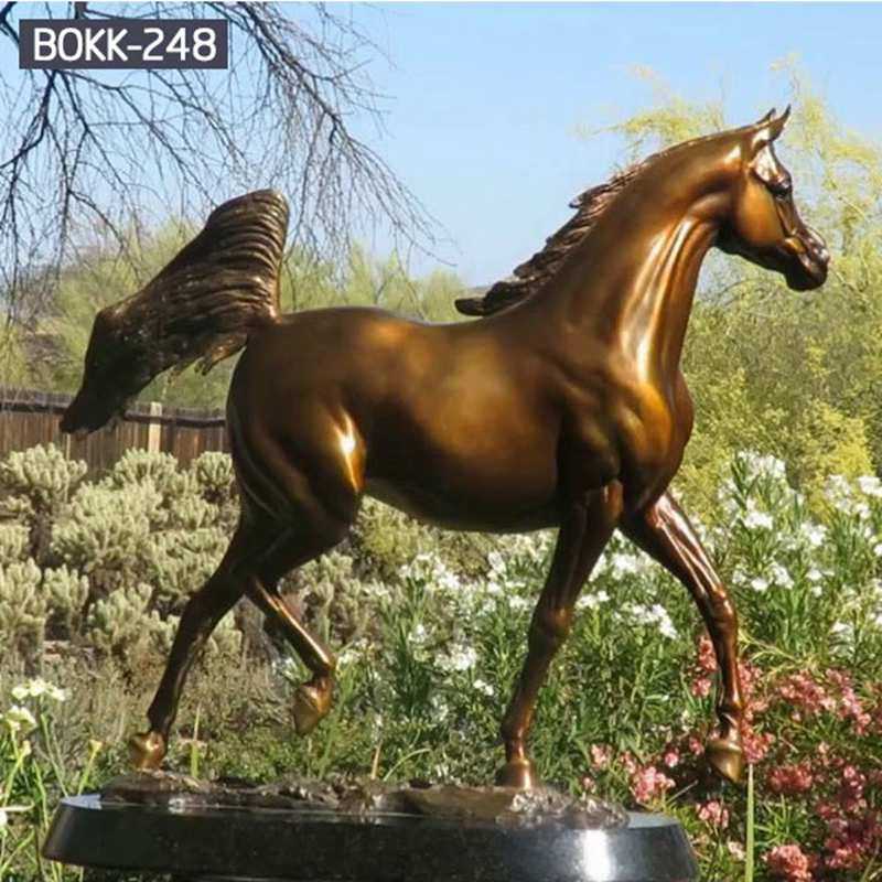 Large Outdoor Decorative Bronze Horse Mental Sculpture Supplier