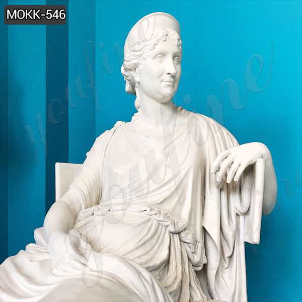 Letizia Bonaparte Statue details