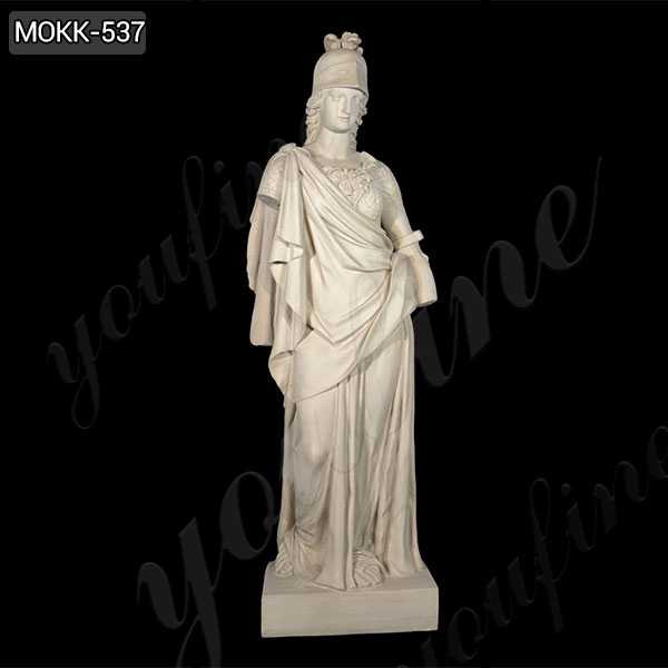 Life Size Roman Statue of Athena Greek Goddess of Wisdom for sale