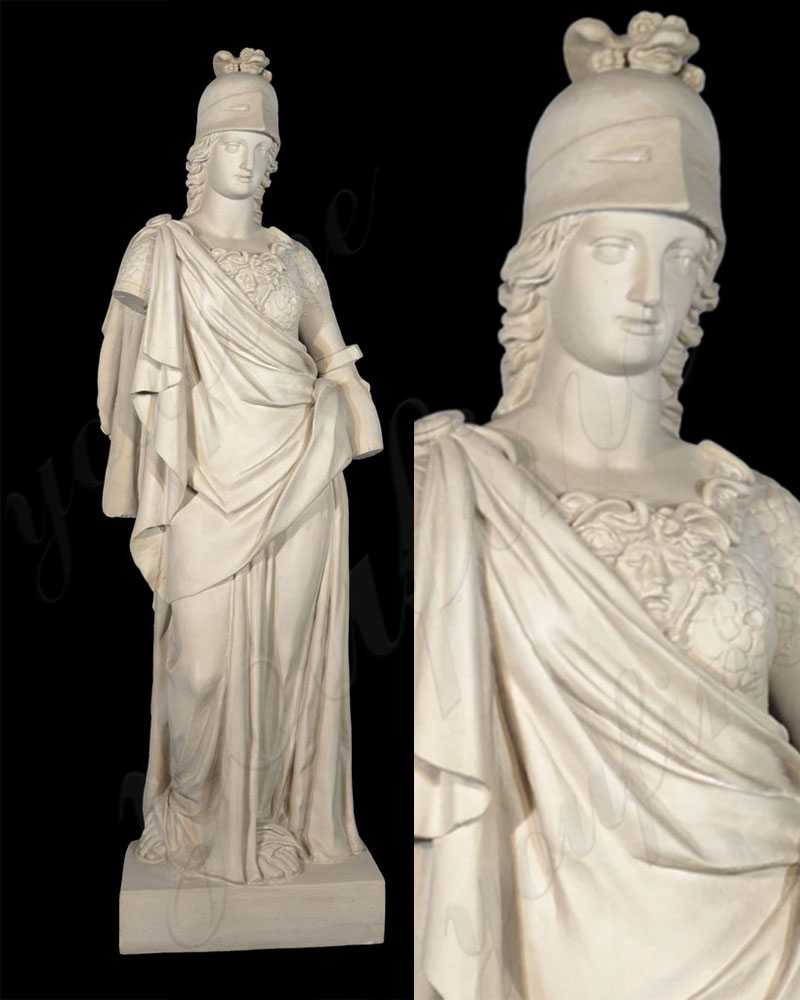 Life Size Roman Statue of Athena Greek Goddess of Wisdom for sales