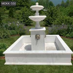 Lowest Price Tiered Marble Water Fountain for Backyard Decor