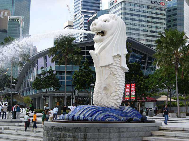 Life Size Singapore Merlion statue