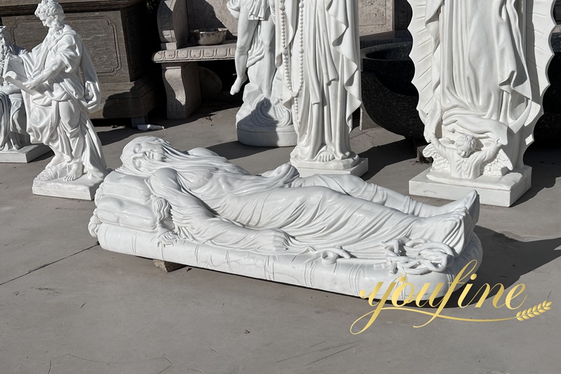 Marble Veiled Christ Statue Replica