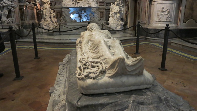 Marble Veiled Christ Statue