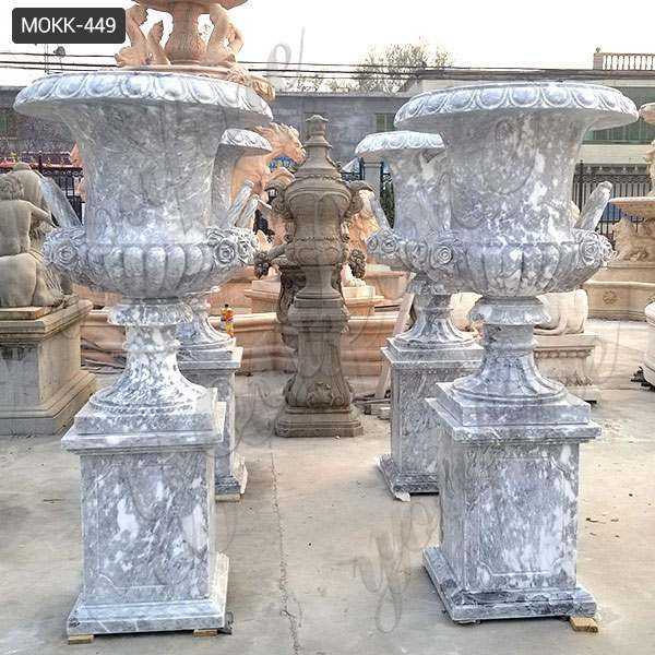 Natural Stone Extra Large Outdoor Planters for Sale from Factory Supply MOKK-449