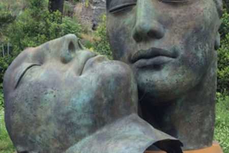 Outdoor Casting Bronze Bust Sculpture by Igor Mitoraj for Sale BOKK-726