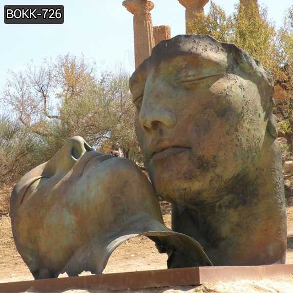Outdoor Bronze Bust Sculpture