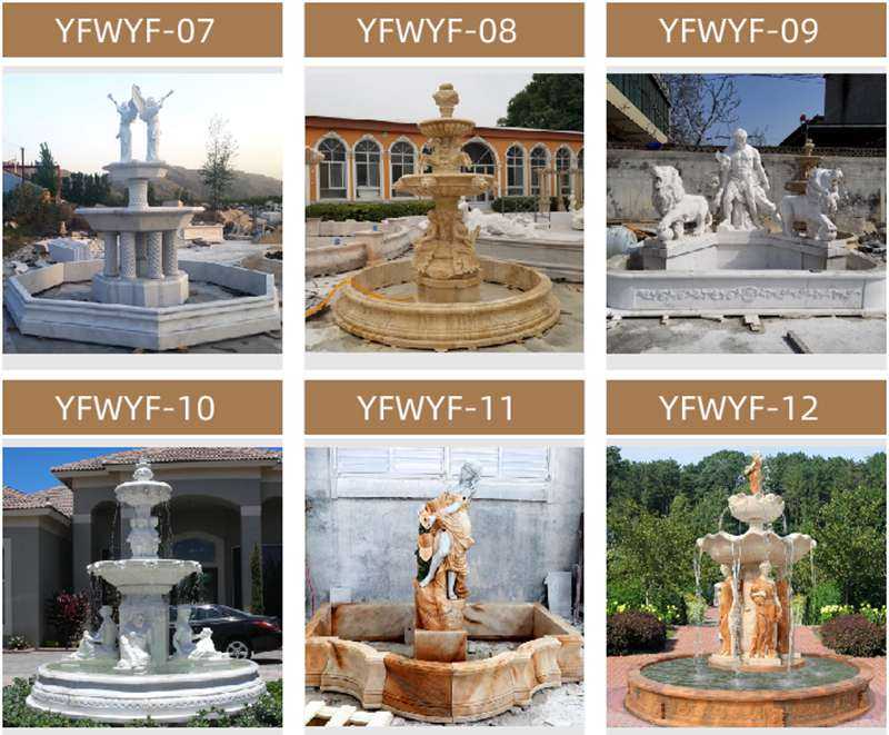 Outdoor Stone Garden Water Fountain for sale