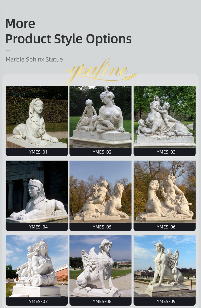 Sphinx sculpture