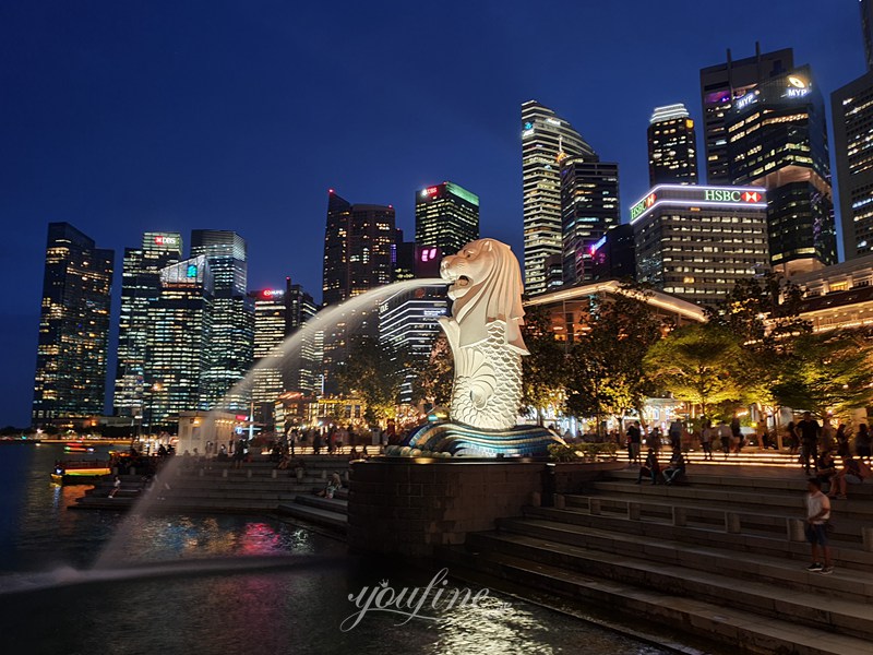 The Interesting History Behind Singapore Merlion Lion Fish Statue 