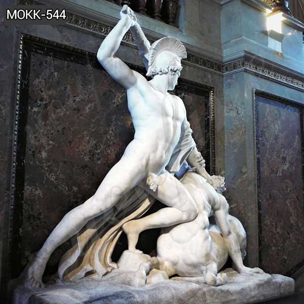 Theseus and the Centaur Stone Statue
