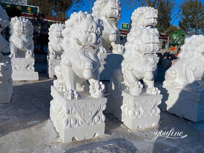 chinese lion statue-YouFine Sculpture (2)