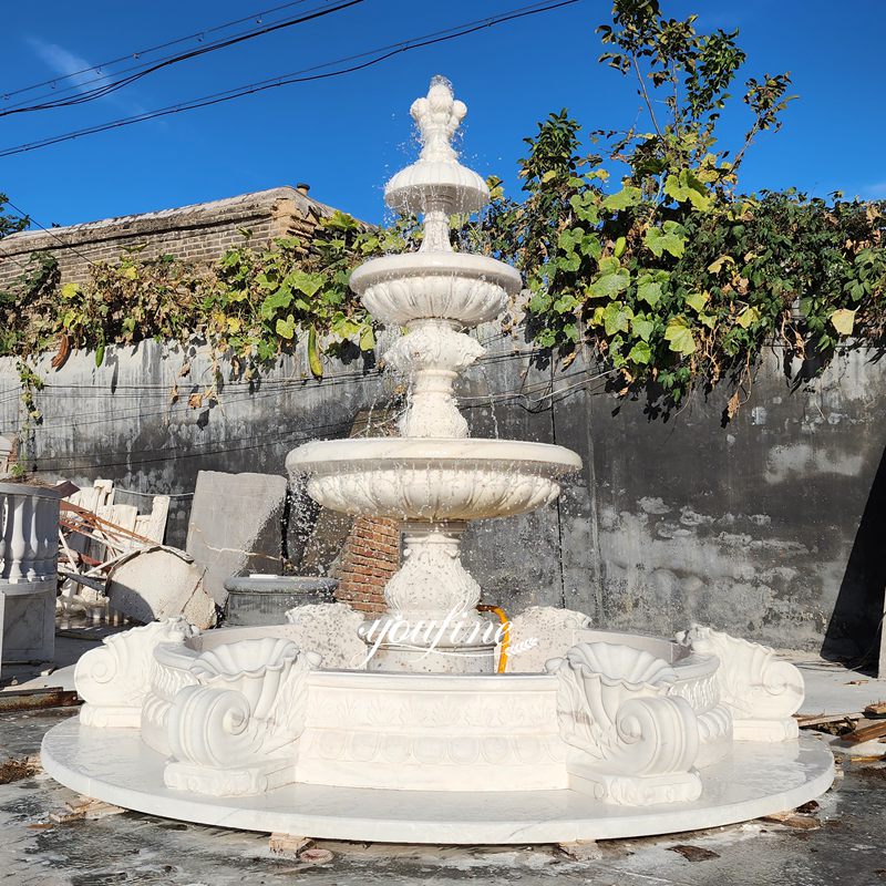factory supplier marble 3 Tier Fountain