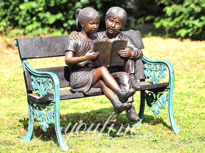 kid bronze-YouFine Statue