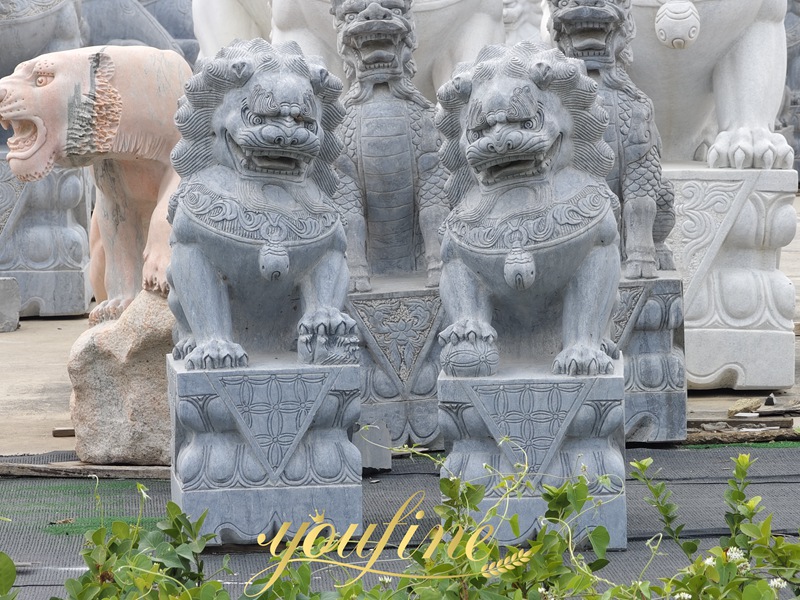 large chinese guardian lions