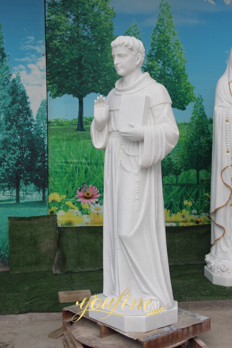 marble St. Thomas Aquinas Statue