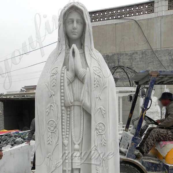 our lady of fatima outdoor statue