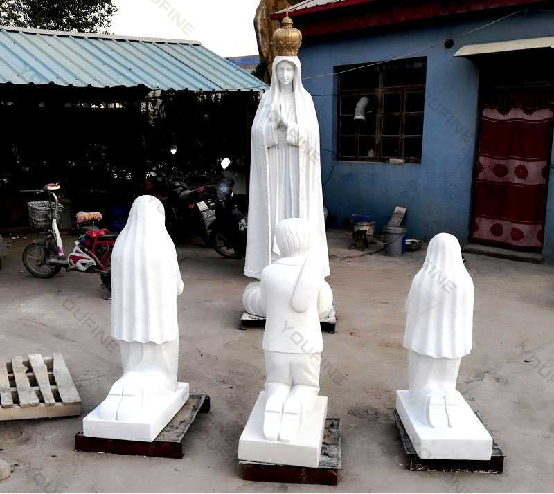 our lady of fatima outdoor statue