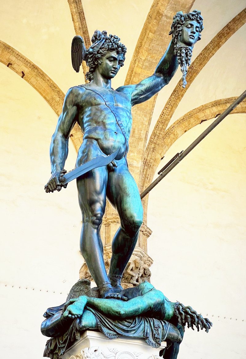 perseus head of medusa art