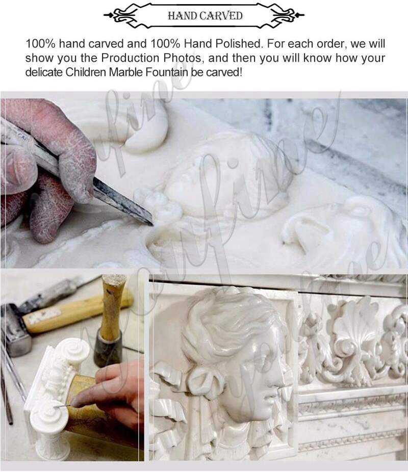 process of Large Size Marble Elephant Statue