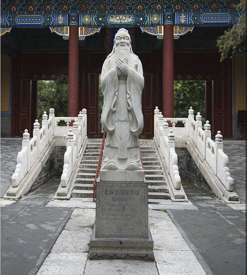 statue-of-confucius-religious garden statues,