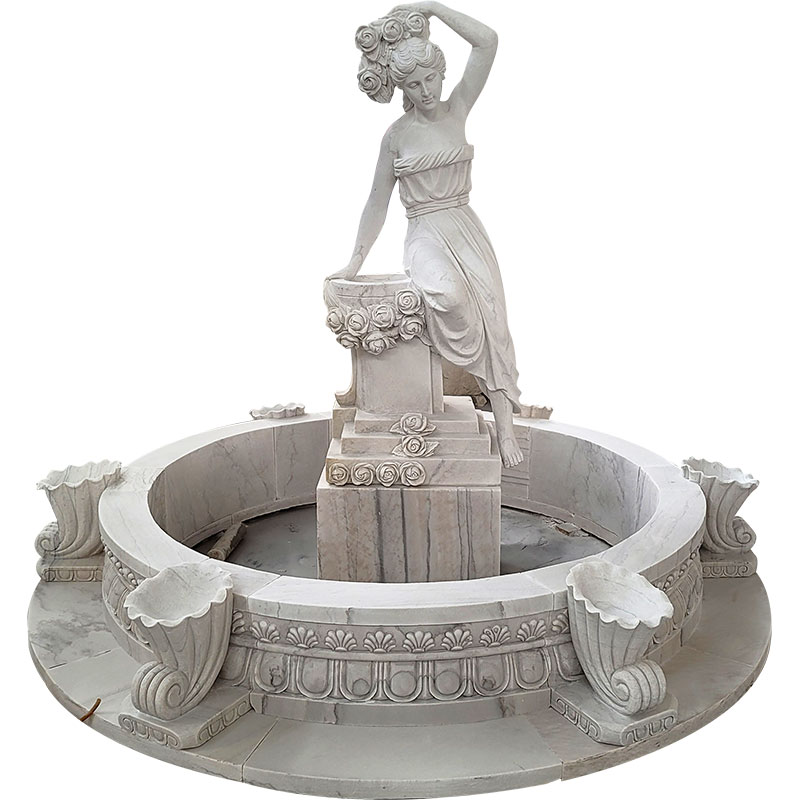 stone fountain for home decor